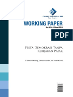 DDTC Working Paper Pesta Demokrasi Tanpa Kebijakan Pajak Secured