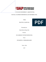 Practica Calificada II Estadistica y Probabilidades