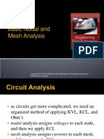 Basic Nodal and Mesh Analysis