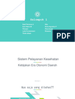 Pelayanan Dan Kebijakan Di Era Otonomi Daerah