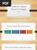 Modul 1 - Nota Analisis & Tafsiran Kewangan