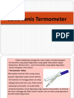 Jenis Termometer Untuk Ukur Suhu Tubuh