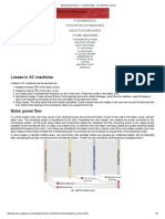 Electrical Machines - Fundamentals - AC Machine Losses