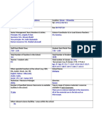 task 1- table 1-  school information