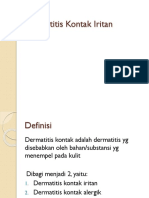 Dermatitis Kontak Iritan