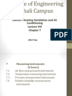 Heating Ventilation and Air Conditioning: Elective I