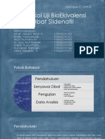 Protokol Uji BioEkivalensi Obat Slidenafil