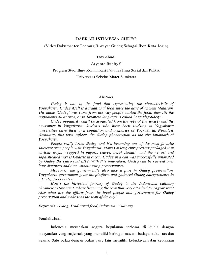 Jurnal Dwi Abadi | PDF