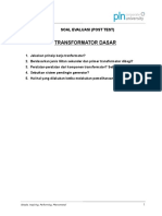 Soal 12.B-Pemeliharaan Transformator