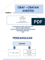 Obat - Obatan Anestesi