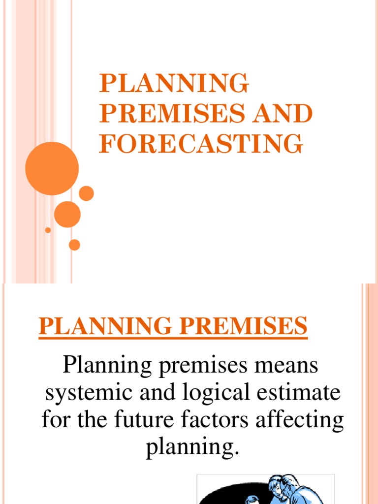Planning Premises and Forecasting PDF