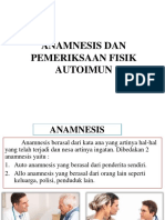 Anamnesis Dan Pemeriksaan Fisik Autoimun