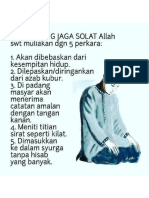 Orang Yang Jaga Solat