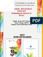 Overview Toolkit Pa21 Lms
