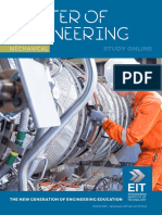 EIT Masters Engineering Mechanical MME Brochure