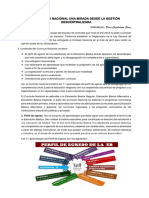 Currículo Nacional Una Mirada Desde La Gestión Descentralizada