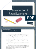 Your Introduction To Rapid Learning