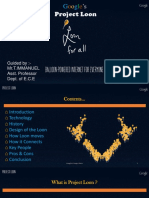 Project Loon: Presented By:-K.V.Ramanaiah Ece Final Year Guided By: - Mr.T.Immanuel Asst. Professor Dept. of E.C.E