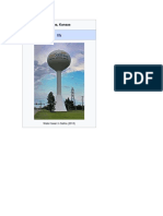 Salina, Kansas: Water Tower in Salina (2013)