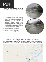 Contaminación Del Río Higueras