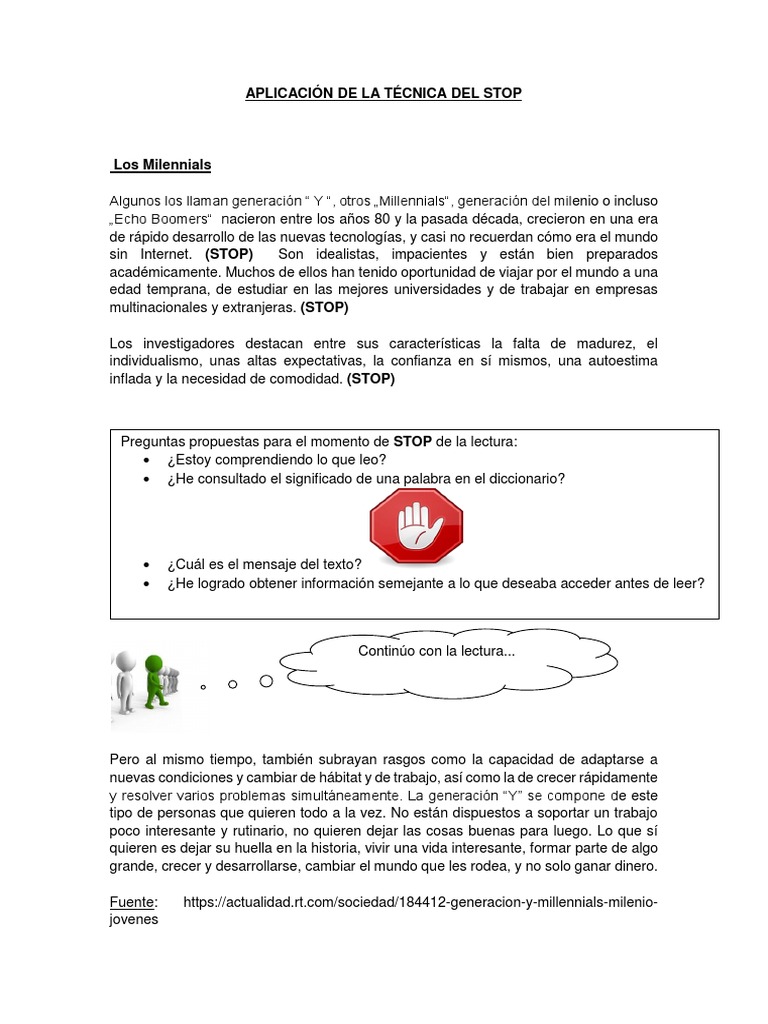 Técnica Del Stop | PDF