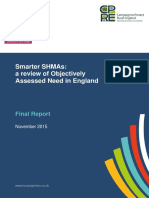 Smarter Shmas a Review of Objectively Assessed Need in England