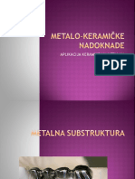 Metalo-Keramičke Nadoknade 2017B