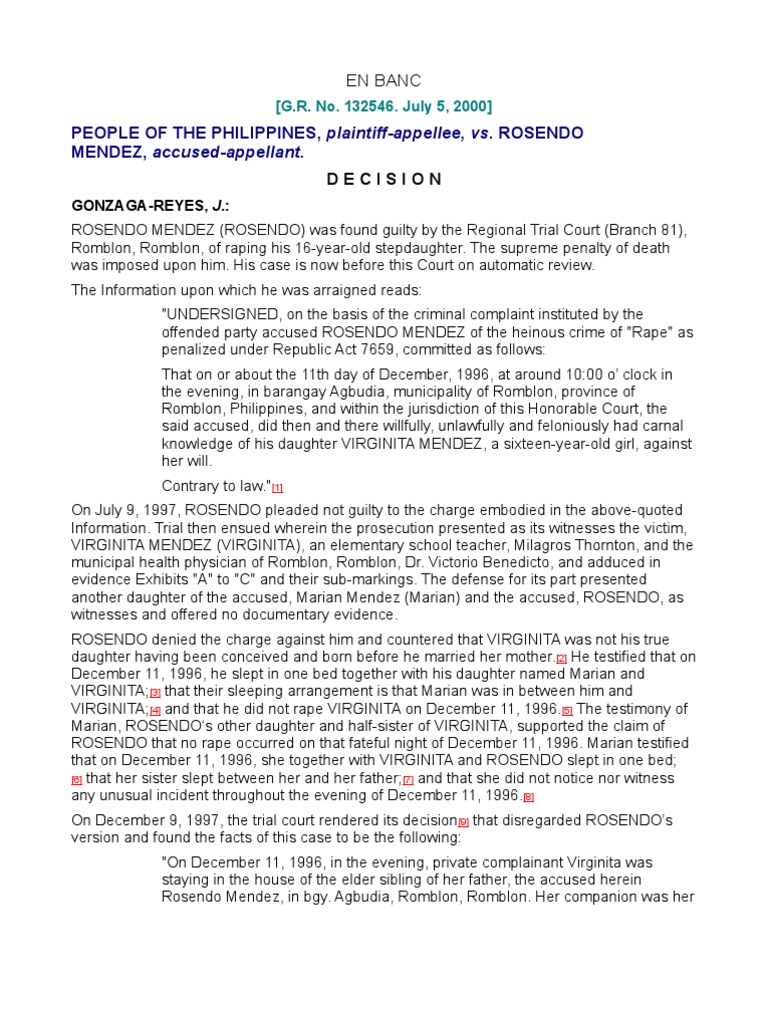 Crim Pro 1a PDF Statute Of Limitations Rape