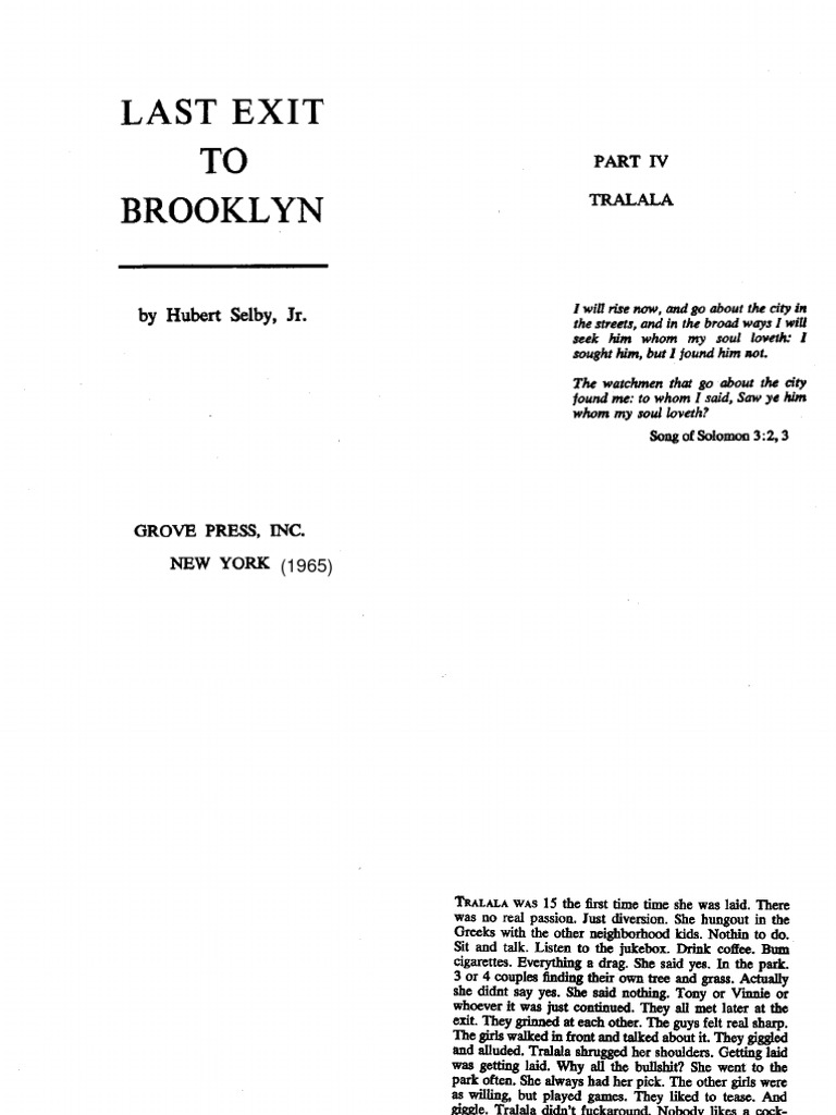 tralala last exit to brooklyn