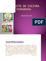 Diapositivas Borrador de Cultura Ciudadana