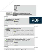 Evaluación actividad grupos 10/10