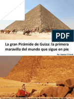 Haiman El Troudi: La Gran Pirámide de Guiza: La Primera Maravilla Del Mundo Que Sigue en Pie