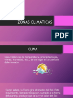 ZONAS CLIMÁTICAS