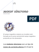 Motor Síncrono - Wikipedia, La Enciclopedia Libre