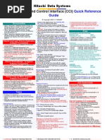 Hitachi Command Control Interface (CCI) Quick Reference Guide