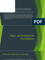 Tipos de Biosensores Microbianos