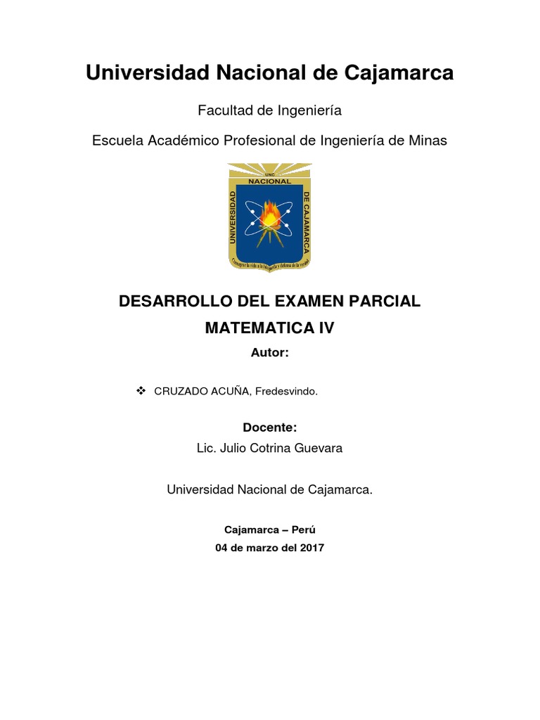 Problemas Resueltos de Matematica Iv | PDF | Métodos y materiales de ...
