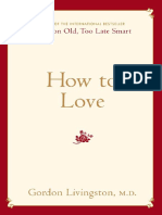 Gordon Livingston How To Love PDF