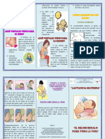 Triptico de Lactancia Materna