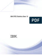 IBM SPSS Statistics Base 19