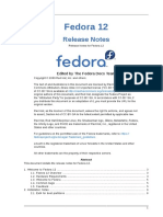 Fedora 12 Release Notes