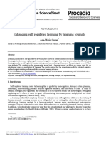 Enhancing Self Regulated Learning by Learning Journals: Ana-Maria Cazan