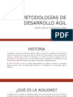 Metodologías de Desarrollo Ágil