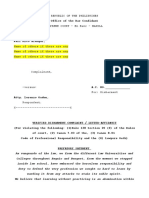 Disbarment Vs Gadon Draft