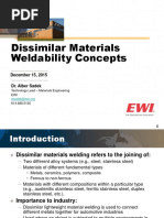 Dissimilar Metal Weldability Concepts Alber Sadek