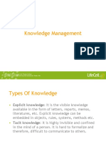 Knowledge Management: in Technological Collaboration With Cryo-Cell International, Florida, USA