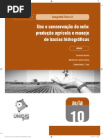Uso e Conservação Do Solo_manejo Agrícola e Gestão de Bacia Hidro