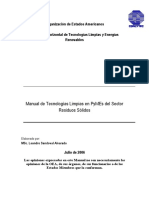 Manual de Tecnologías Limpias en PyMEs Del Sector