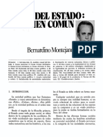 Bernardino Montejano El Fin Del Estado El Bien Comun WsvaWh8ykfr PDF