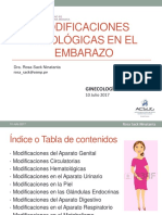 33. CLASE Modificaciones Fisiolgicas en El Embarazo